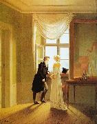 Paar am Fenster Georg Friedrich Kersting